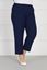 Immagine di CURVY GIRL SUPER BIG STRAIGHT TROUSER NAVY BLUE